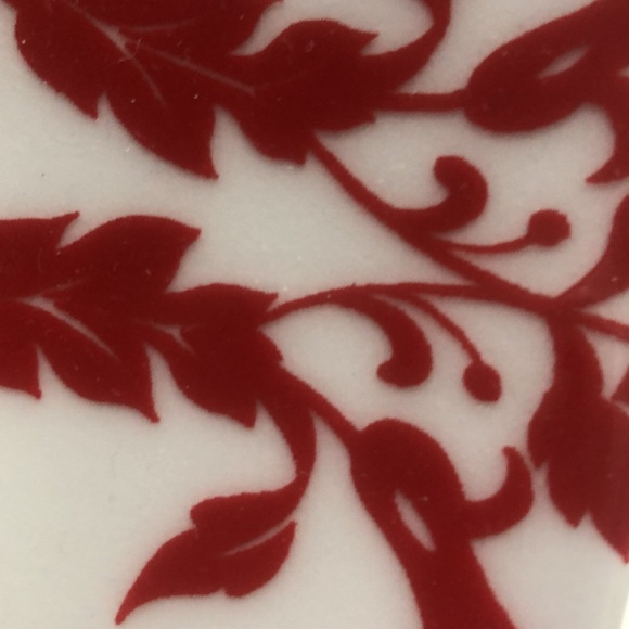 Coventry Antoinette Red Square Porcelain China Plate - Picture 7 of 9